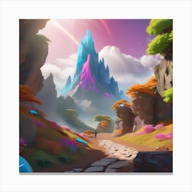 Fantasy Landscape Canvas Print