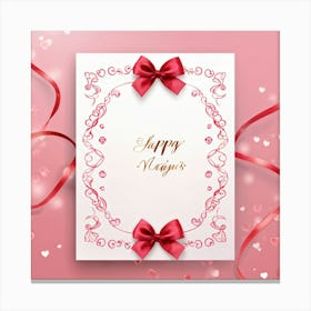 Happy Valentine'S Day 1 Canvas Print