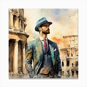 Italian Gentleman (1) Canvas Print