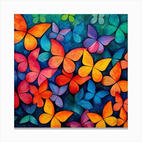 Colorful Butterflies 10 Canvas Print