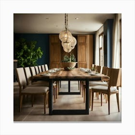 Dining Room Table 1 Canvas Print