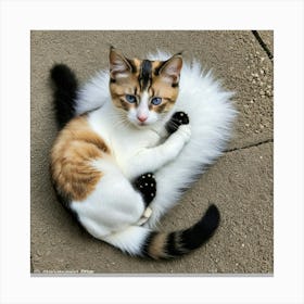 Calico Cat 2 Canvas Print