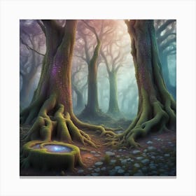 Fairy Forest 1 Canvas Print