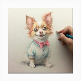 Cute Chihuahua Canvas Print