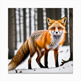 Red Fox Canvas Print