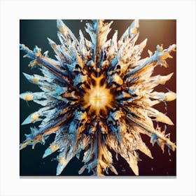 Snowflake 7 Canvas Print