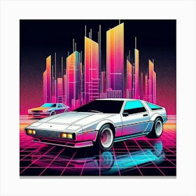 Back To The Future 9 Canvas Print