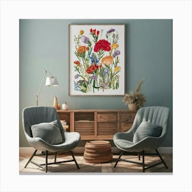 Wild Flowers Art Dmqubbyxqla54wtvdgwlhg Sxyukhydsvgkliz4vgexxa Canvas Print