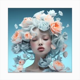 Flower Girl 1 Canvas Print