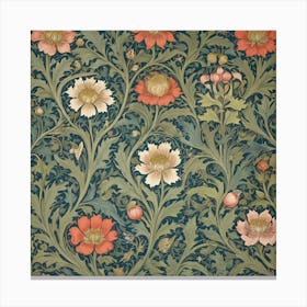 William Morris Wallpaper 4 Canvas Print