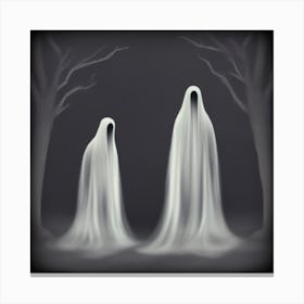 Ghosts In The Woods Canvas Print