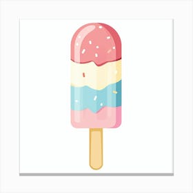 Ice Cream Pop Canvas Print