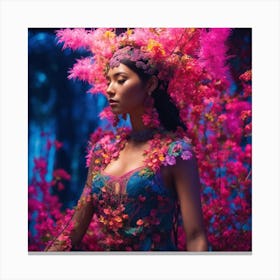 Beautiful woman 19 Canvas Print