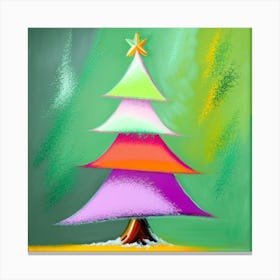 Colorful tree Canvas Print