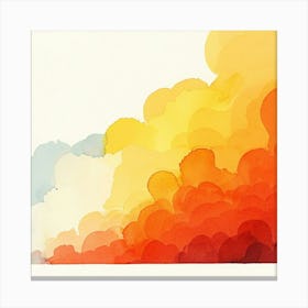 Abstract Watercolor Painting 22 Canvas Print