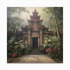 Thailand Temple Canvas Print