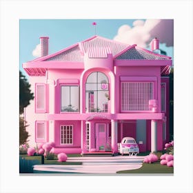 Barbie Dream House (114) Canvas Print