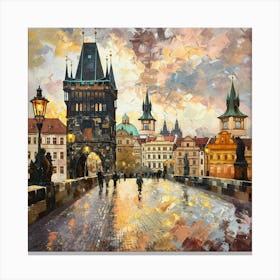 Charles Bridge Prague Canvas Print