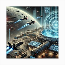 Tactical Support Station Canvas Print