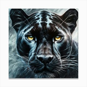 Black Panther 3 Canvas Print