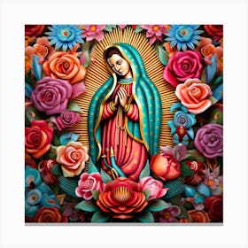 Virgin Of Guadalupe 2 Canvas Print