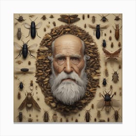 Entomologist displayed Canvas Print