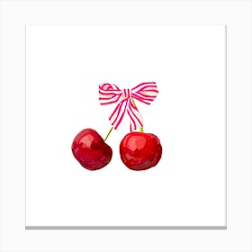 cherries Canvas Print