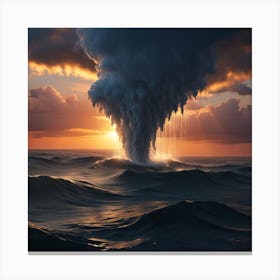 Ocean Storm Canvas Print