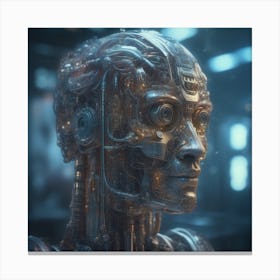 Cyborg 66 Canvas Print