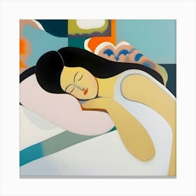 'Sleep' 4 Canvas Print