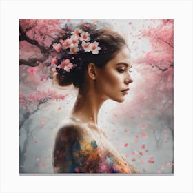 Sakura Blossom Canvas Print