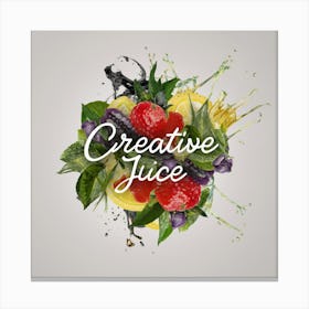 Creative Juice 1 Canvas Print