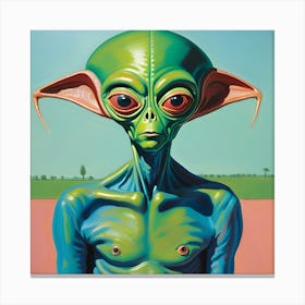 Alien 36 Canvas Print