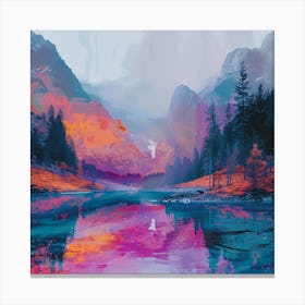 'Waterfall' 1 Canvas Print