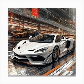 Lamborghini 184 Canvas Print