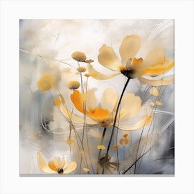 Yellow Flowers Canvas Print