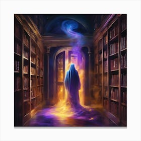 Through Magic Fire Canvas Print