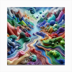 'River' Canvas Print