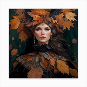 Autumn Fairy Canvas Print