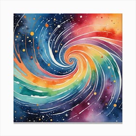 Galaxy Painting 2 Canvas Print