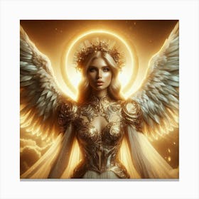 Angel With Wings 4 Canvas Print