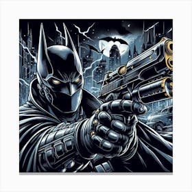 "Crime Fighter" [Risky Sigma] Canvas Print