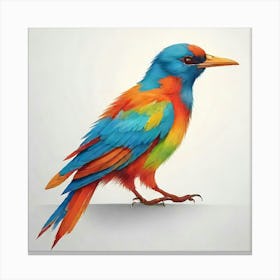 Colorful Bird 1 Canvas Print