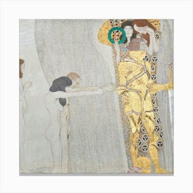 Kiss By Gustav Klimt Canvas Print