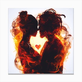 Valentines Treats - Burnin Love Canvas Print