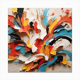 Abstract Painting 1 Canvas Print