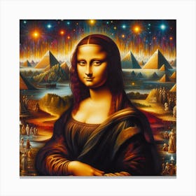 Mona Lisa 2.0 Canvas Print