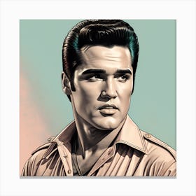 Elvis Presley 1960s Canvas Print
