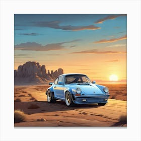 Porsche 911 3 Canvas Print