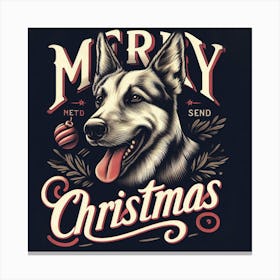 Merry Christmas Canvas Print